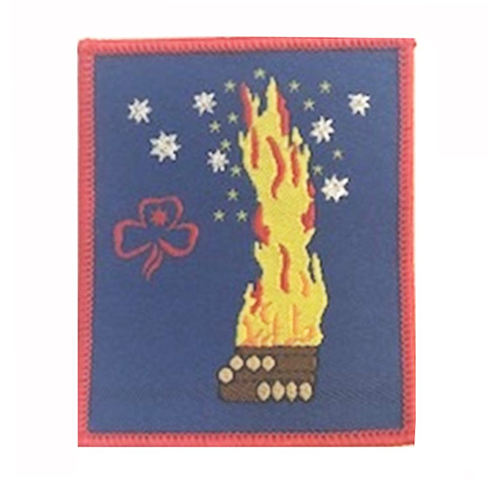 Girl Guides Campfire Flame Badge